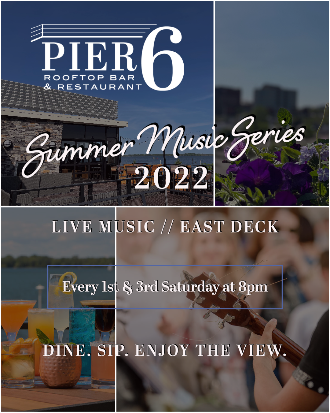 PIER 6 social post summer music series